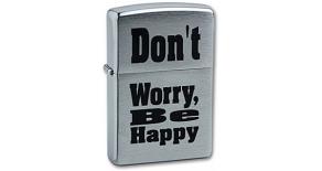 200 Don`t worry - Зажигалка ZIPPO